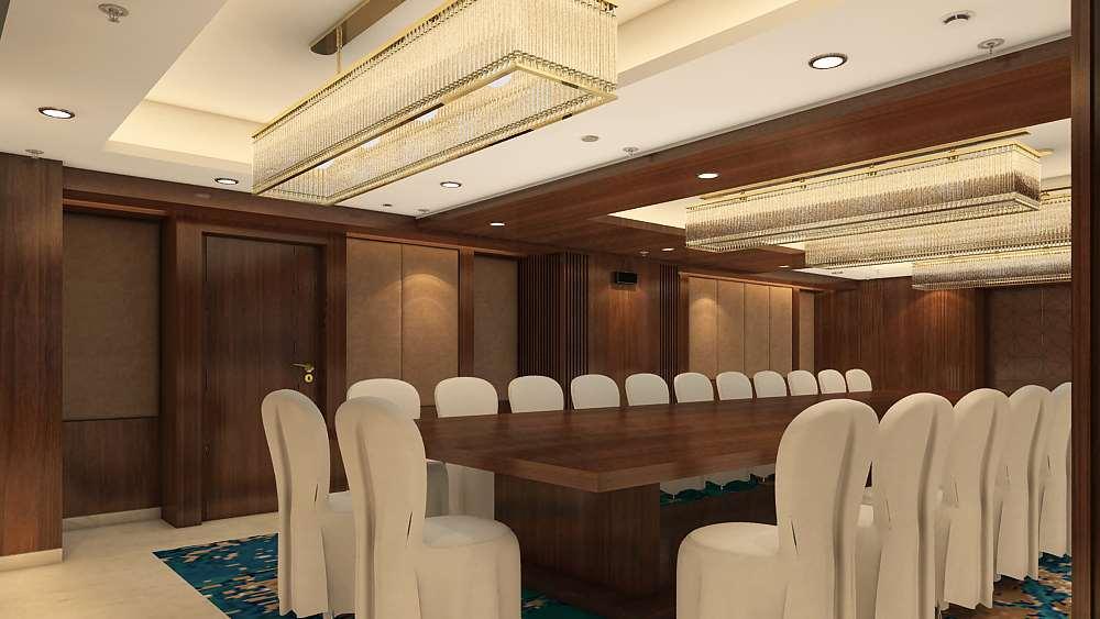 Hotel Radisson Blu Towers Kaushambi Delhi NCR Ghaziabad Einrichtungen foto The interior of the meeting room